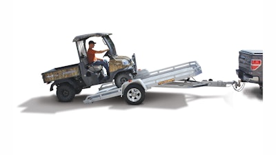Aluma's 7712H Tilt Trailer