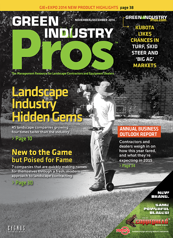 Green Industry Pros November/December 2014