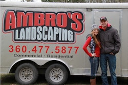Holly and Jason Ambro of Ambro’s Landscaping in Sequim, WA.