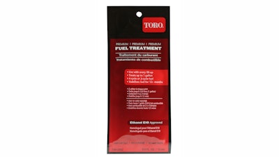 Pouches provide users with a simple, quick solution to properly treat fuel.