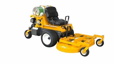 New for 2015, Walker's B25p front-mount zero-turn mower uses Kohler’s new Delphi EFI propane engine.