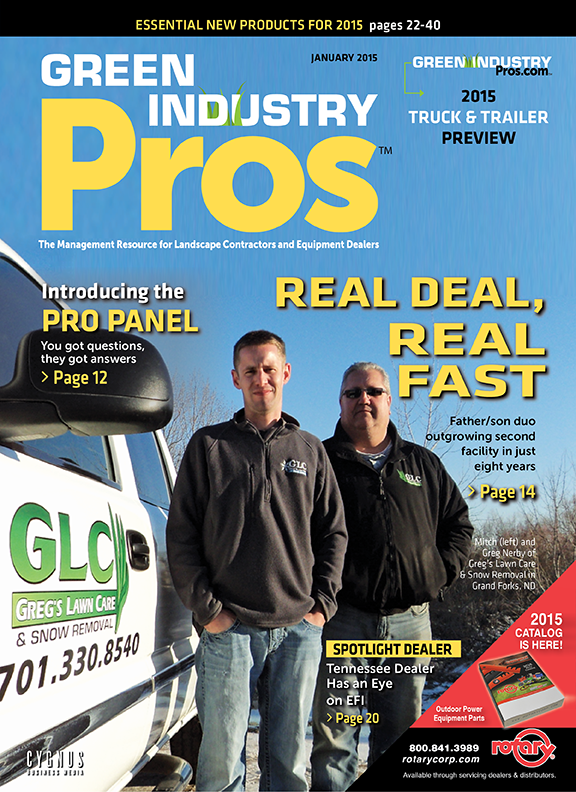 Green Industry Pros January 2015