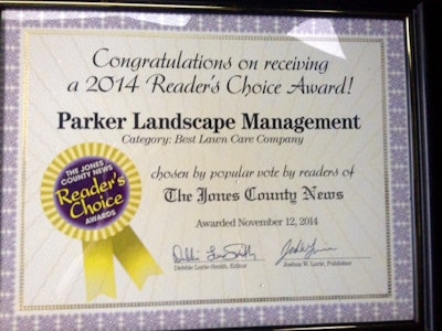 2014 award