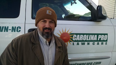Robert Randolph of Carolina Pro Lawn Care in Fuquay Varina, NC, is a TaskEasy-certified contractor.