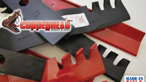 Copperhead mower blades any discount good