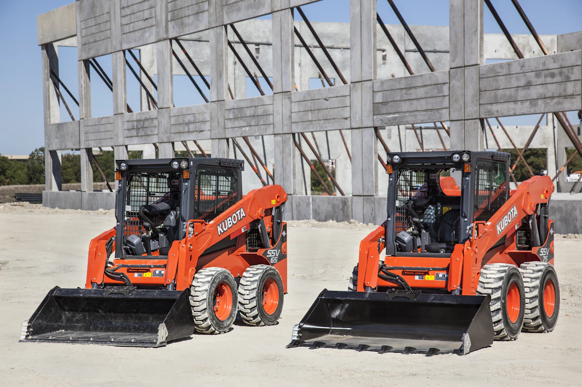 Kubota SSV65 and SSV75 SkidSteer Loaders From Kubota Tractor Corp