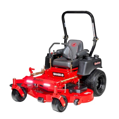 BigDog Diablo zero-turn mower