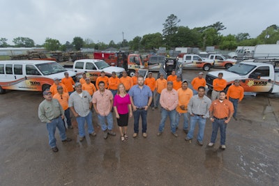 The Texas Landscape Group team has grown by leaps and bounds over the course of its first two years in business.