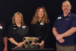 Members of the Reinders commercial parts team (from left): Dan Butcher, Colleen Efta, Linda Short, Mike Cogan, Pat Scott.