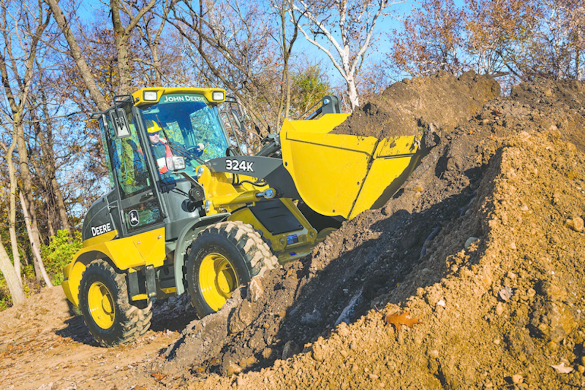 ホールローダー John Deere 244K and 324K Wheel Loaders From: John Deere