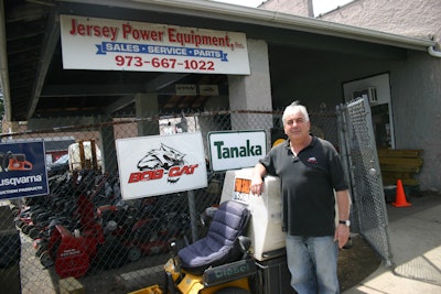 Richard Leonardis, owner of Jersey Power Equipment in Clifton, NJ.