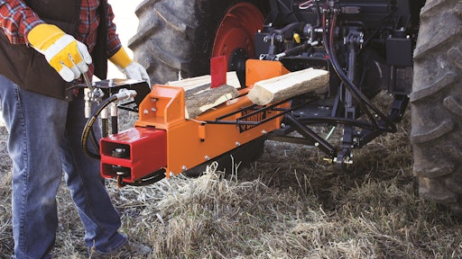 Brave 3 Point Tractor Mount Log Splitter From Great Northern Equipment Green Industry Pros