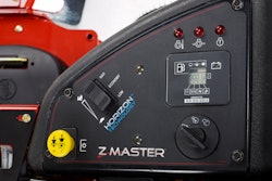 Toro's Horizon is an onboard intelligence platform that allows communication between key systems on the mower. Toro subsidiary Exmark offers a similar RED Technology on several of its mowers.