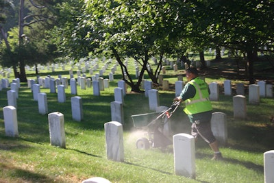 Lime application at the 2014 event