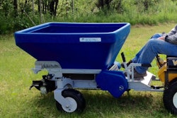 Ecolawn Walker Mower Top Eco 75 Applicator Dresser Attachment