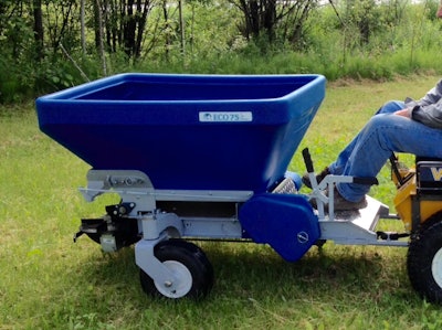 Ecolawn Walker Mower Top Eco 75 Applicator Dresser Attachment