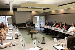 John Allin led the discussion with some of the industry's leading snow pros at 2015 Snowfighters Institute retreat in Buffalo, NY.