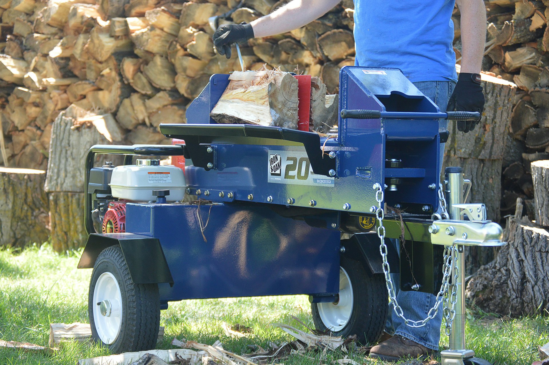 Iron & Oak BH2W2015GX Log Splitter From: Great Northern Equipment