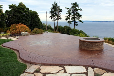 One thing that sets Northwest Construction & Landscape in Bremerton, WA, apart is their offering of concrete finishes for patios, walkways and driveways.