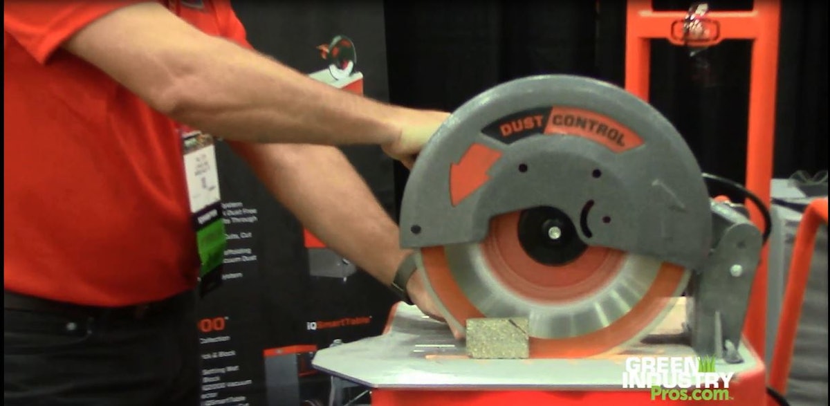 iQ Power Tools 360x DustFree Saw From iQ Power Tools Green Industry Pros