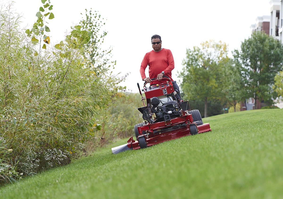 Toro GrandStand Multi Force Stand-On Mower From: The Toro Toro GrandStand Multi Force Stand-On Mower From: The Toro