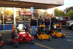 Citrus Heights Saw & Mower has been a family-run business since it opened in 1965. Left to right: Gary Cook, Ryan Cook, John Cook and Rich Crumley.