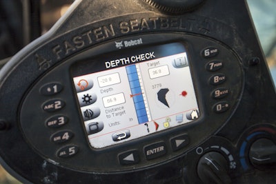 Excavator Depth Check Display 215564 134100 hr 5678675bb6607