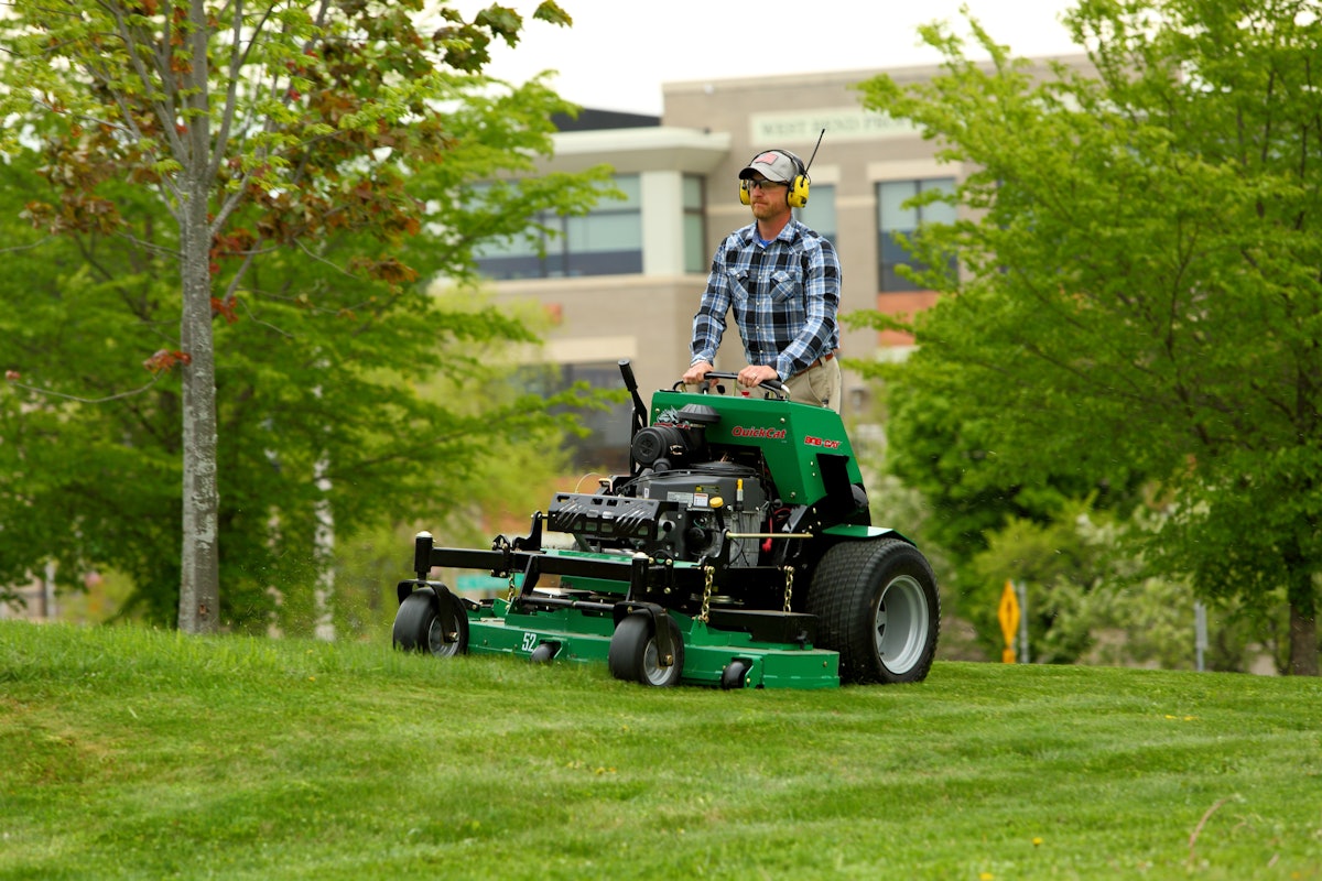 Bob-Cat QuickCat Stand-on Mower From: Bob-Cat | Green Industry Pros