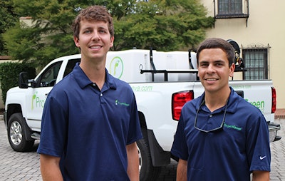 Alex Kepner (left) and Mark Tavares are the owners and founders of Project Green.