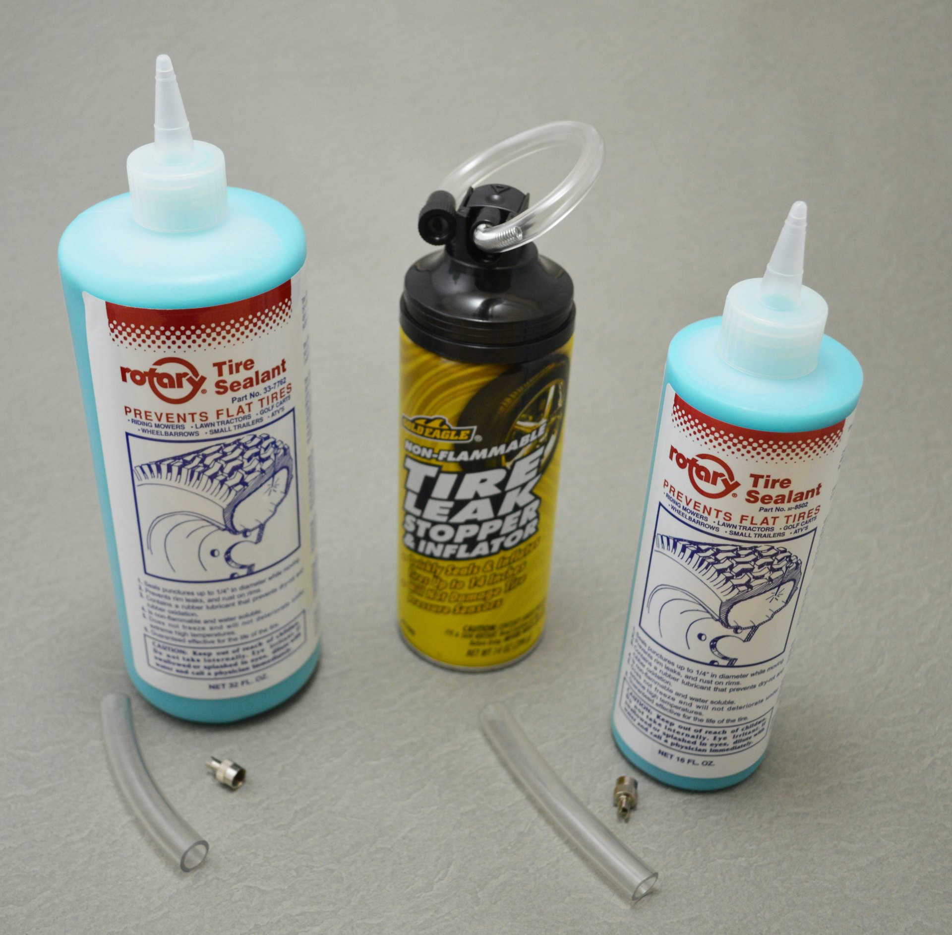 Tire sealants from Rotary From Rotary Corporation Green