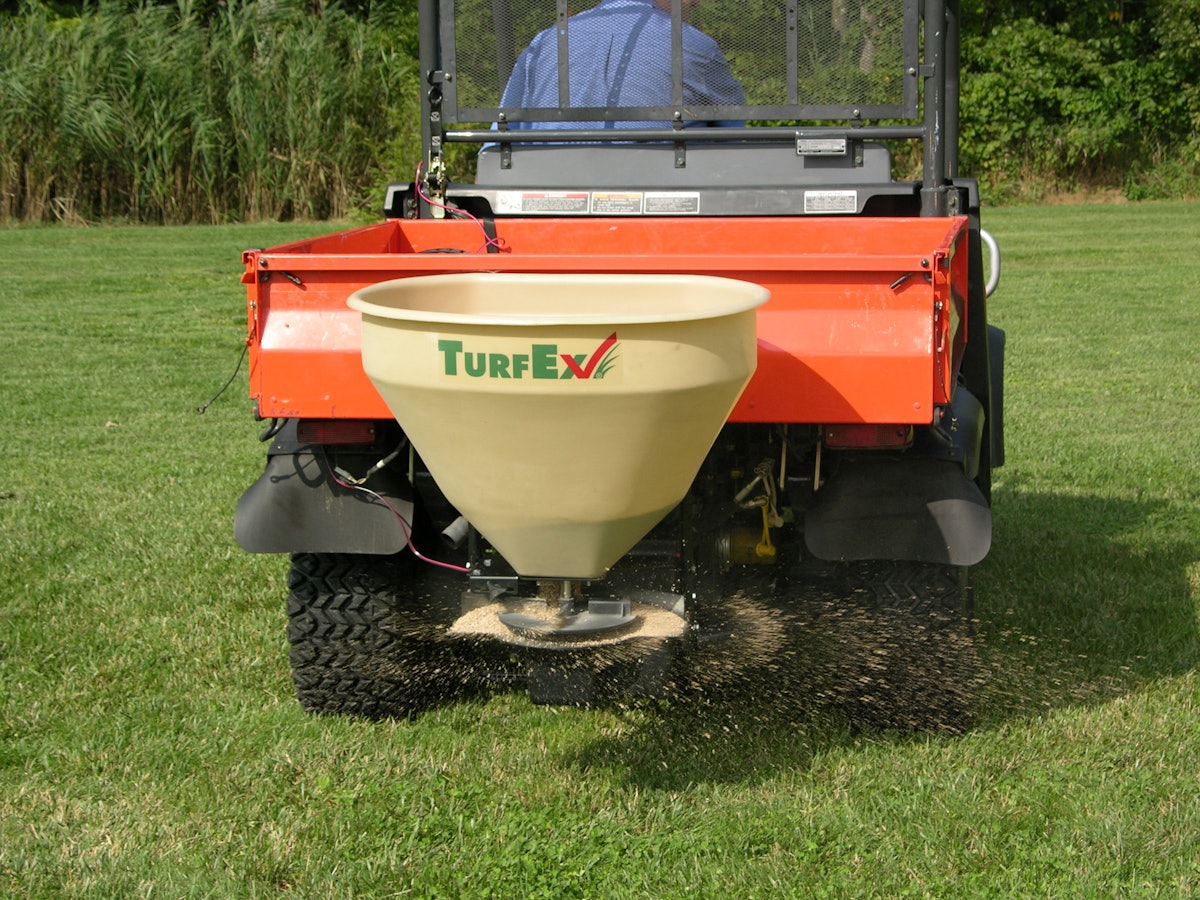 TurfEx CommercialDuty Spreader Attachments From TrynEx International