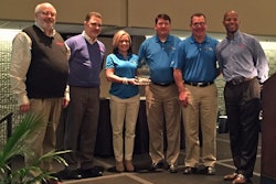 From left: Dave Feuerhelm, Merchandise Manager-Rental, True Value Company; John Karl, Rental Product Manager, True Value Company; Michele Custer, Inside Sales Representative, Ditch Witch; Colby Spielbusch, Senior Global Accounts Manager, Ditch Witch; Shan Kirtley, Vice President, Sales and Marketing, Ditch Witch; Eric Lane, Vice President of Specialty Business, True Value Company).