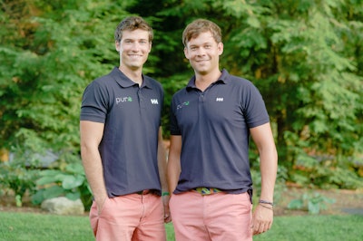 Brian Whittemore (left) and Trevor Nelson, co-founders of Pure Solutions.