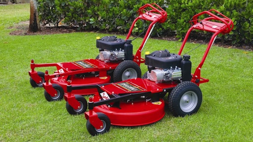 The BigMo 30 inch Commercial Walk Mower from Sarlo Power Mowers From Sarlo Power Mowers Green Industry Pros