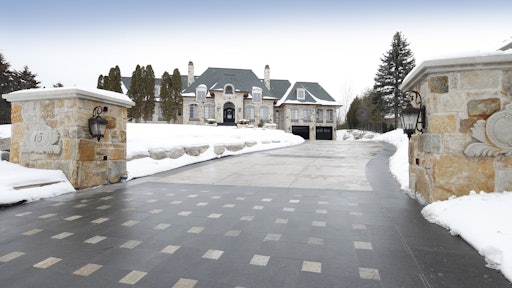 Patterned Concrete - concrete driveway