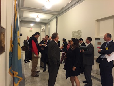 The NALP led an H-2B fly-in back in May in Washington, D.C.