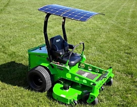 Mean Green Unveils Solar Assisted Mower From Mean Green Products
