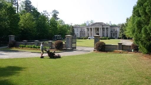 Perfect Turf Landscaping specializes in high-end estate-type homes in the affluent Atlanta-area community of Buckhead.