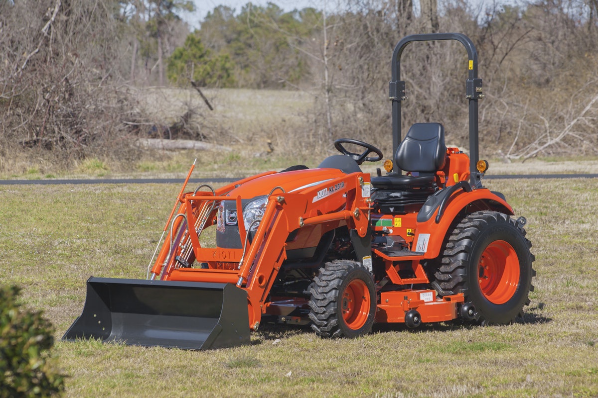 Kioti KM2560 midmount mower for compact tractors From Kioti Tractor