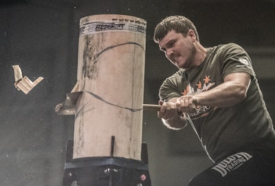 Matt Coger, four-time Stihl Timbersports champion