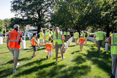 More than 400 landscape professionals gathered at Arlington National Cemetery on July 11 for the 20th Renewal & Remembrance, an industry day of service coordinated by the National Association of Landscape Professionals.