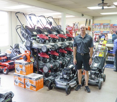 Eric Owens, executive vice president of Expert Yard and Garden, LLC in Arlington, TX.
