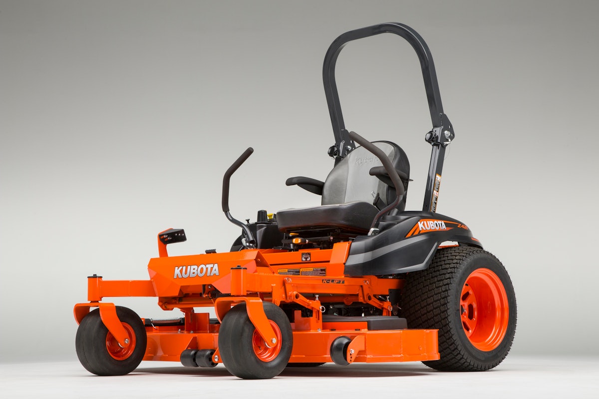 Kubota Z400 Series Commercial Zero Turn Mowers From Kubota Tractor Corp. Green Industry Pros