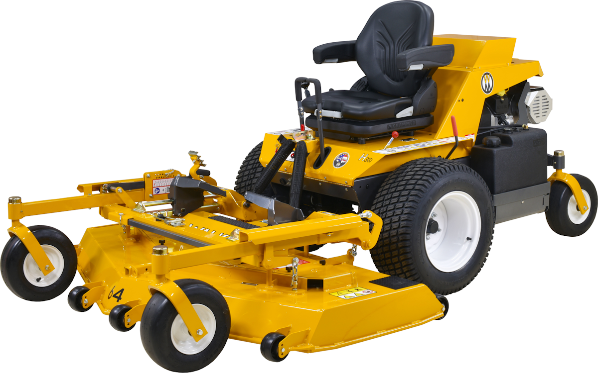 Walker H38i ZeroTurn Mower From Walker Manufacturing Company Green