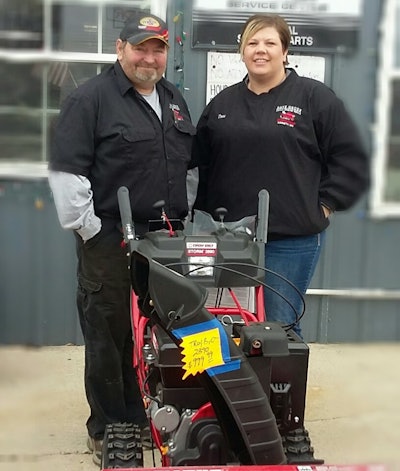 Dave Groen and daughter Kristy Vander Ziel