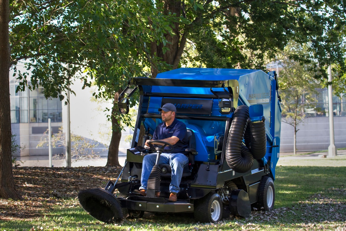 Harper Turf Equipment’s TV35 Turf Vac From Harper Turf Equipment Green Industry Pros