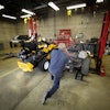 A service technician at American Pride Power Equipment in Zanesville, OH.