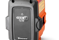 Ah x V = Wh, the vital spec that tells you how much power the battery can discharge and for how long. Pictured is Husqvarna's BLi20 battery.