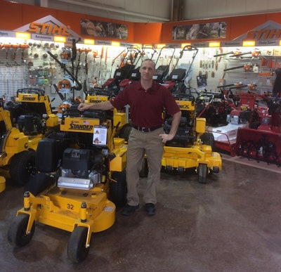 Jeff Anconetani, Rental Country’s vice president of operations.