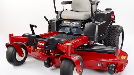 Toro TimeCutter MX 6000 - a consumer-grade zero-turn riding mower